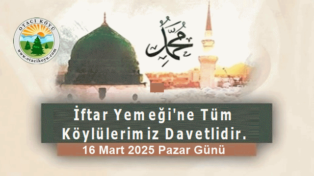 İftar Yemeğine Davetlisiniz..!