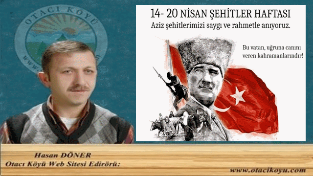 Site Editörümüz Hasan DÖNER'den Şehitler Haftası Mesajı